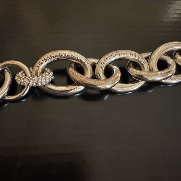 Armani Exchange Metallic Chain Bracelet - Picture 4 of 12